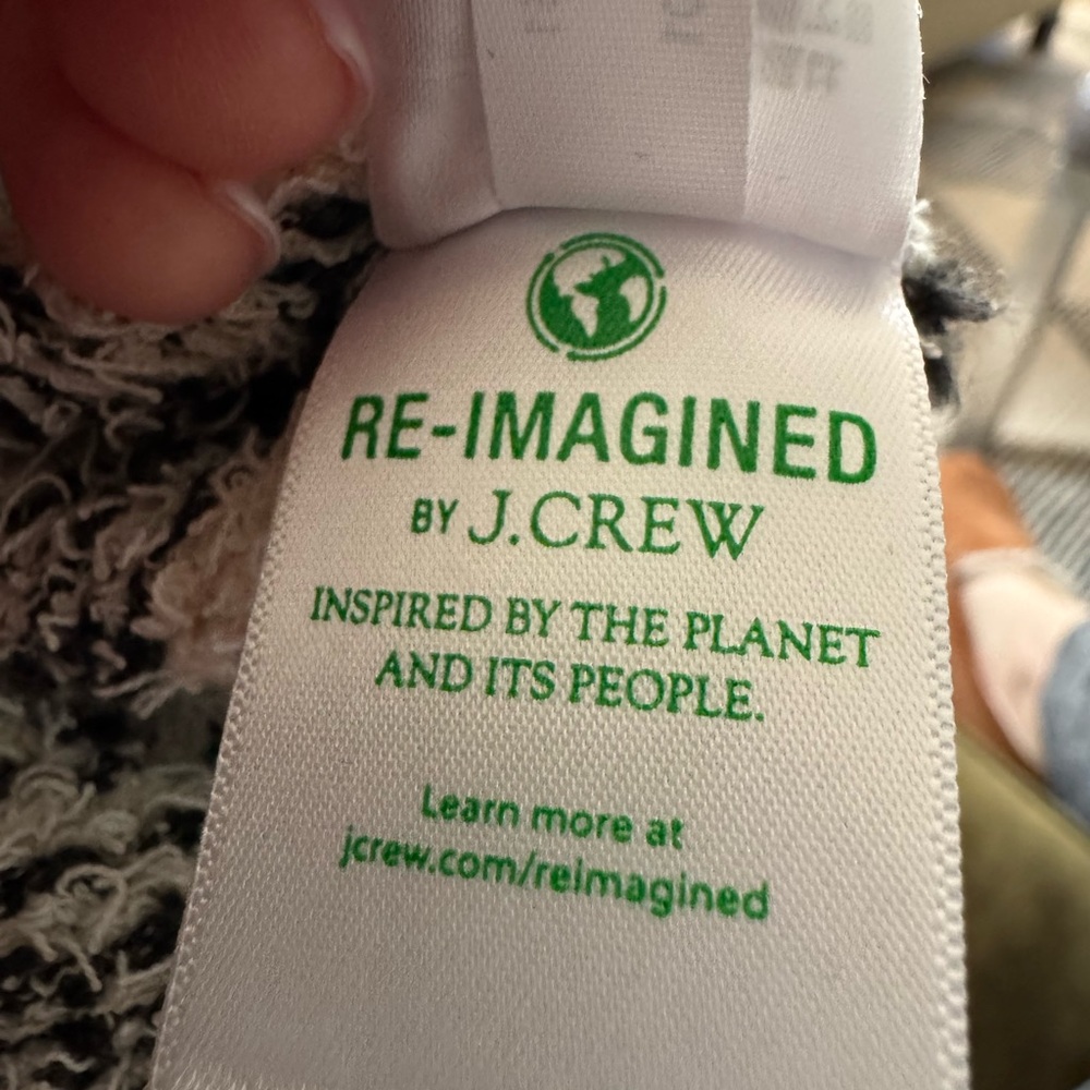 J Crew Space-Dyed Textured Cardigan Sweater - Picture 8 of 9